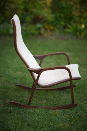 SOLD

stunning mid century scandinavian modern rocking chair attributed as the lamino by yngve ekstrom for swedese, sweden
rock your worries away!